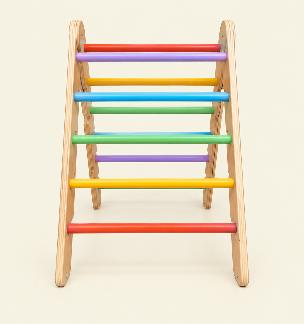 Swedish Ladder convertable to A frame Pikler Triangle