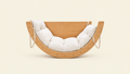 Cushion paired with rocker 