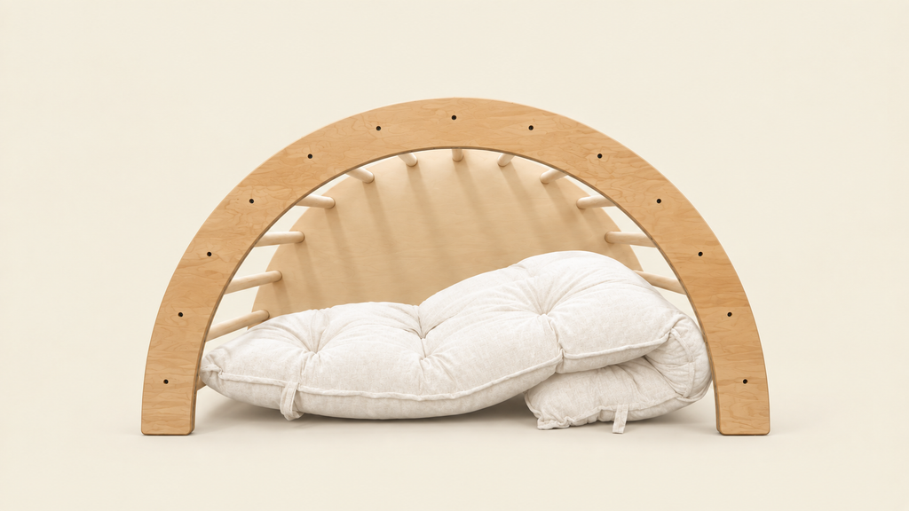 Cushion paired with rocker 