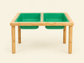 Sensory Table with storage tubs